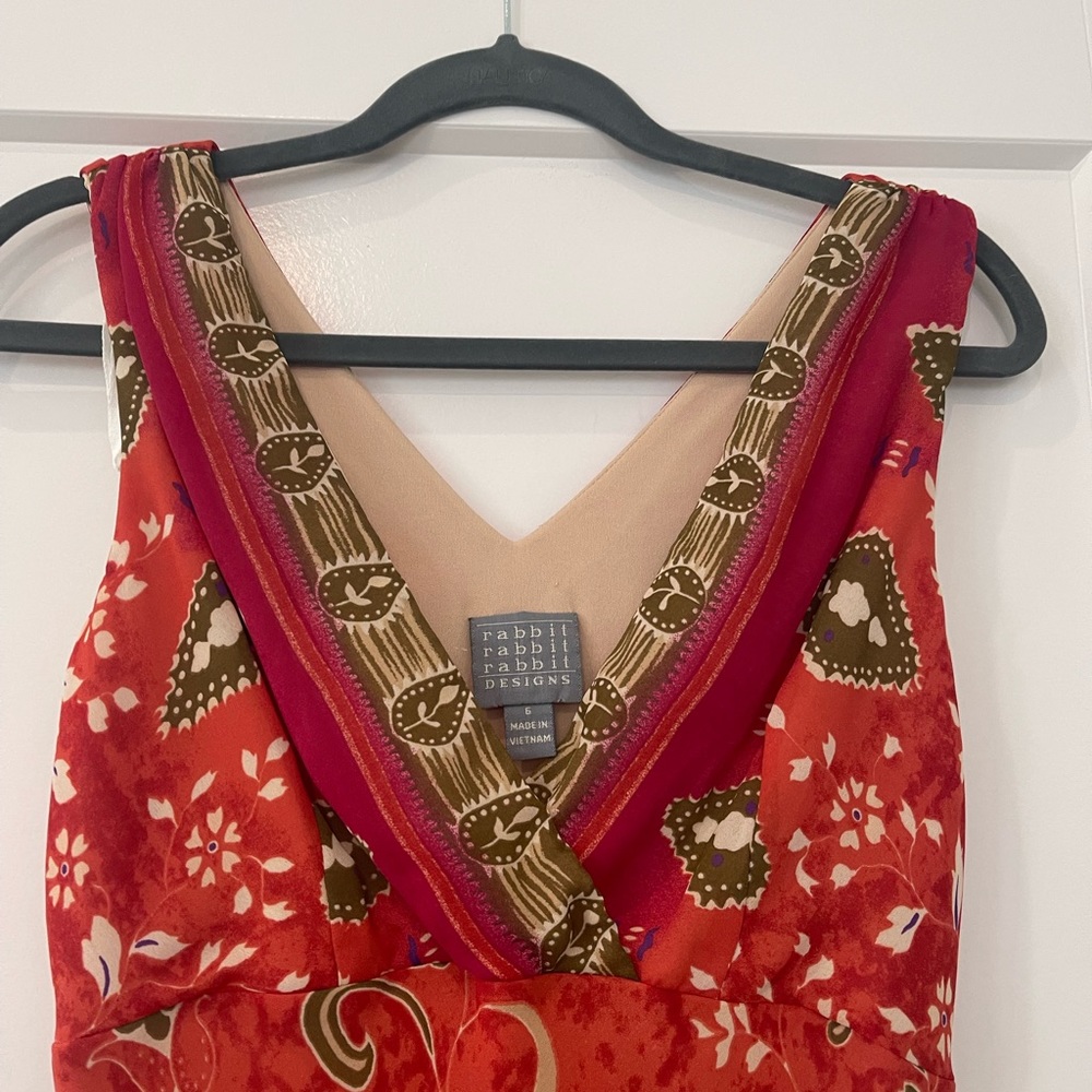 Rabbit Rabbit Rabbit Multicolor Asymmetrical Dress - Picture 4 of 12